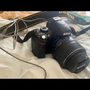 Nikon D60 Camera with Lens and Charger